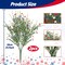 4th of July Artificial Red White Blue Flowers – 2 Bundles, 19.7 Inch Patriotic Silk Daisy Wildflowers for Independence Day, Memorial Day, Party & Indoor Home Table Décor